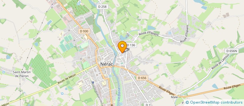 localisation de l'entreprise MESPLET  MONCRABEAU