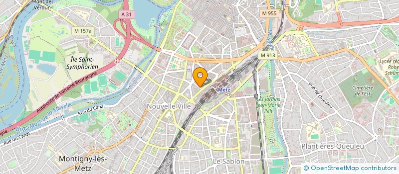 localisation de l'entreprise MESRISASU  METZ