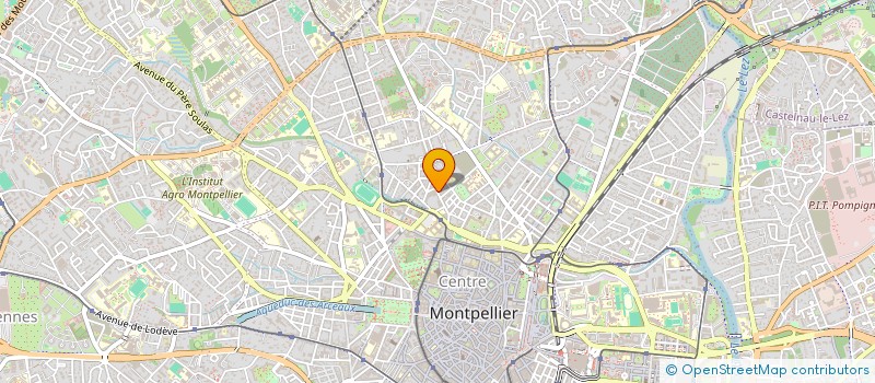 localisation de l'entreprise MESS à MONTPELLIER