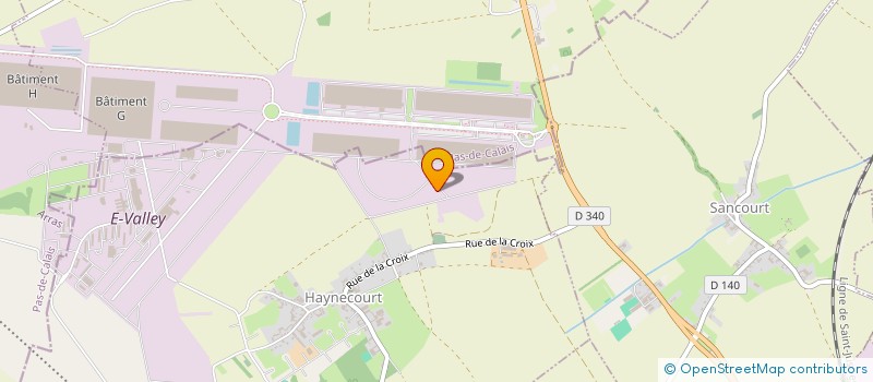 localisation de l'entreprise MESS CDT RENE MOUCHOTTE à HAYNECOURT