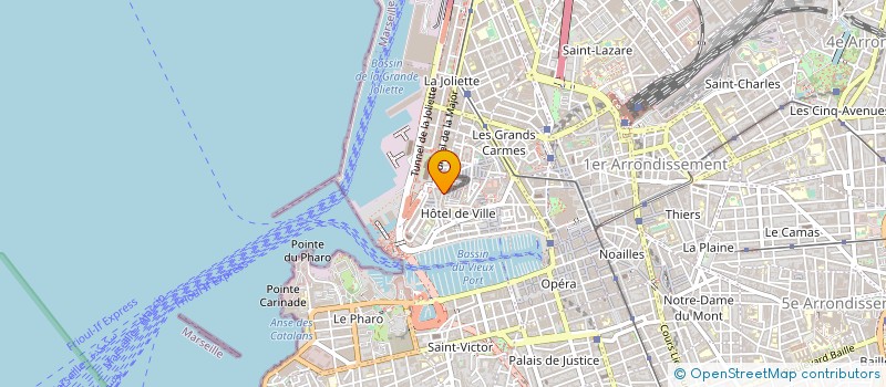 localisation de l'entreprise MESS DE LA POLICE à MARSEILLE