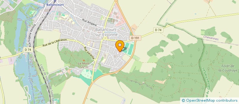 localisation de l'entreprise MESS IMMO  BALLANCOURT-SUR-ESSONNE