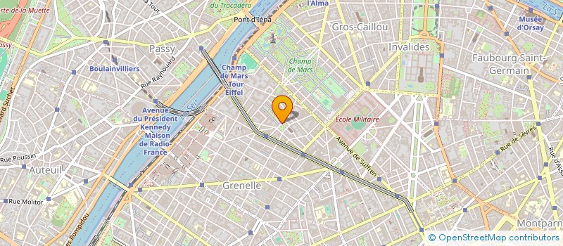 localisation de l'entreprise MESS MIXTE DUPLEIX à PARIS