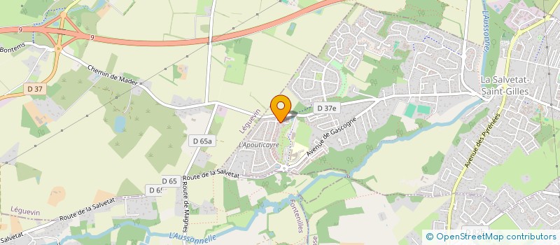 localisation de l'entreprise MESS'N  LA SALVETAT-SAINT-GILLES