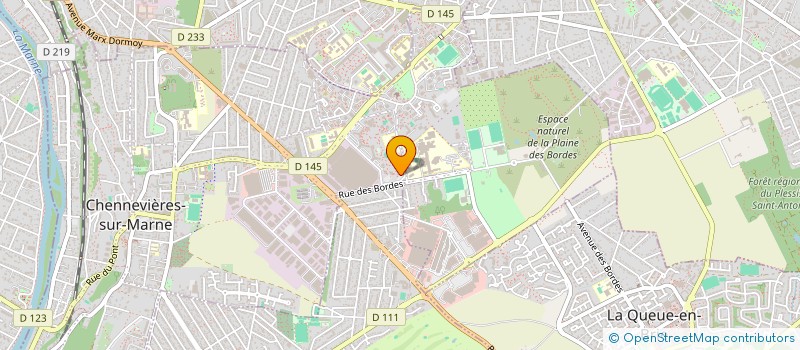 localisation de l'entreprise MESS NET & SERVICE  CHENNEVIERES-SUR-MARNE