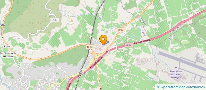 localisation de l'entreprise MESSA IMMO  CUERS