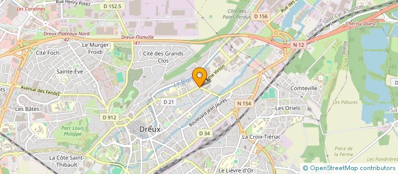 localisation de l'entreprise MESSA SECURITY à DREUX