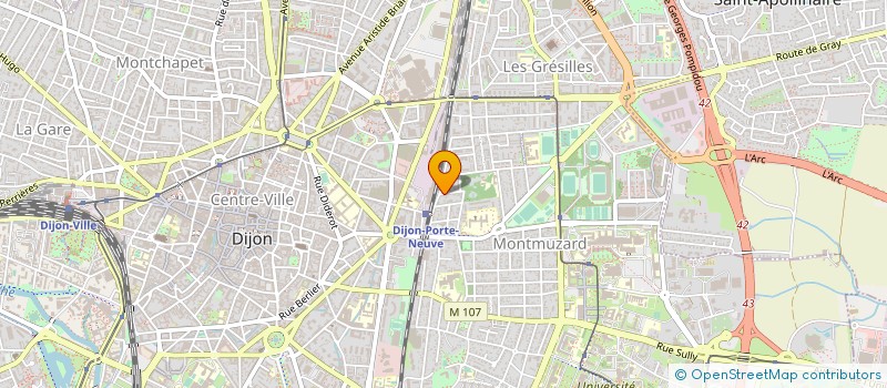 localisation de l'entreprise MESSAGER GERMAIN à NUITS-SAINT-GEORGES