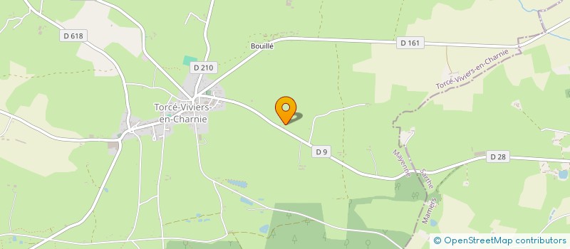 localisation de l'entreprise MESSAGER MICHEL à TORCE-VIVIERS-EN-CHARNIE