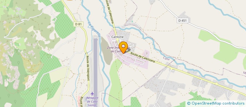 localisation de l'entreprise MESSAGERIE DE BALAGNE à CALVI