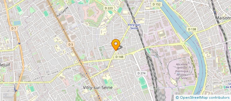 localisation de l'entreprise MESSAGERIE JDR à VITRY-SUR-SEINE