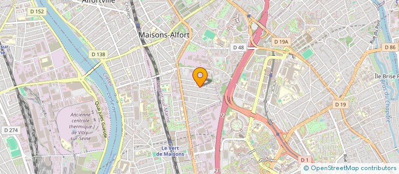 localisation de l'entreprise MESSAGERIE LOGISTIQUE ET SERVICES à MAISONS-ALFORT