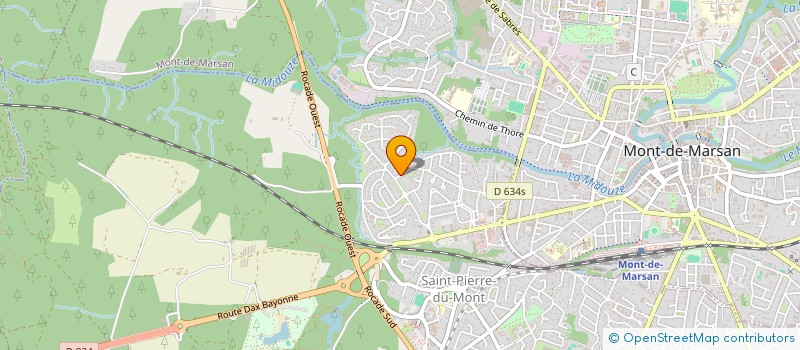 localisation de l'entreprise MESSAGERIE TRANSPORT NOEL  SAINT-PIERRE-DU-MONT