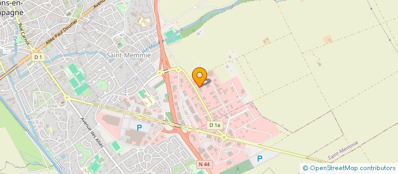localisation de l'entreprise MESSAGERIES COSSENET ET ASS DISTRIBUTION à SAINT-MEMMIE