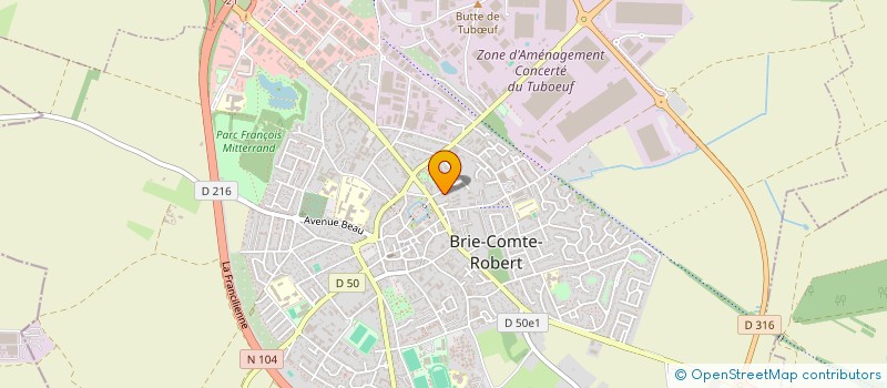 localisation de l'entreprise MESSAGERIES DEMENAGEMENTS VAL MARNAIS  BRIE-COMTE-ROBERT