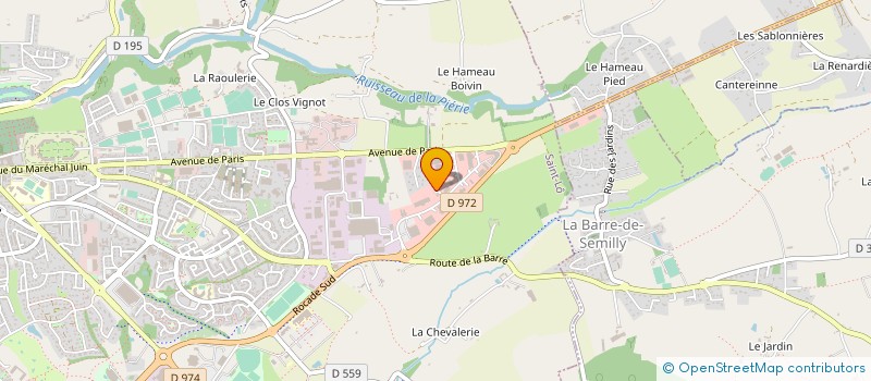 localisation de l'entreprise MESSAGERIES DU COTENTIN à SAINT-LO