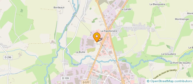 localisation de l'entreprise MESSAGERIES LAITIERES à VIRE-NORMANDIE