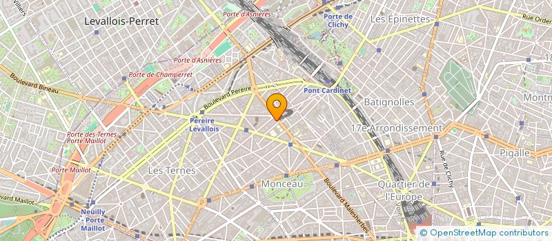localisation de l'entreprise MESSAGERIES MALESHERBES SARL à PARIS