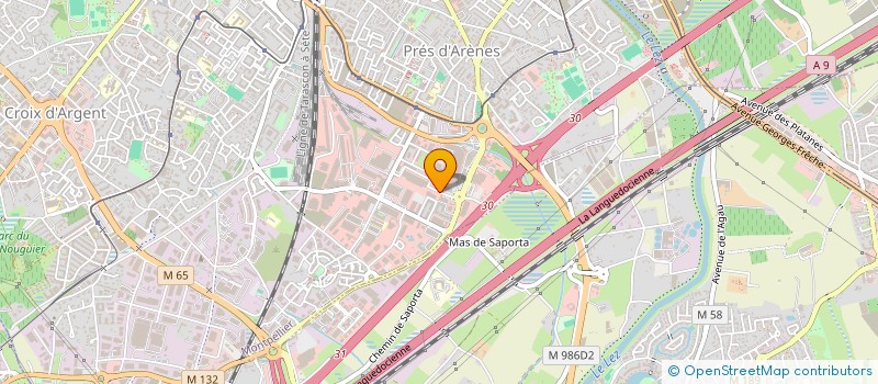 localisation de l'entreprise MESSAGERIES NOUVELLES à MONTPELLIER