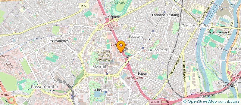 localisation de l'entreprise MESSAGES  TOULOUSE