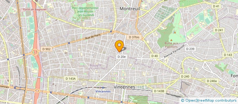 localisation de l'entreprise MESSAGES PLURIELS à MONTREUIL