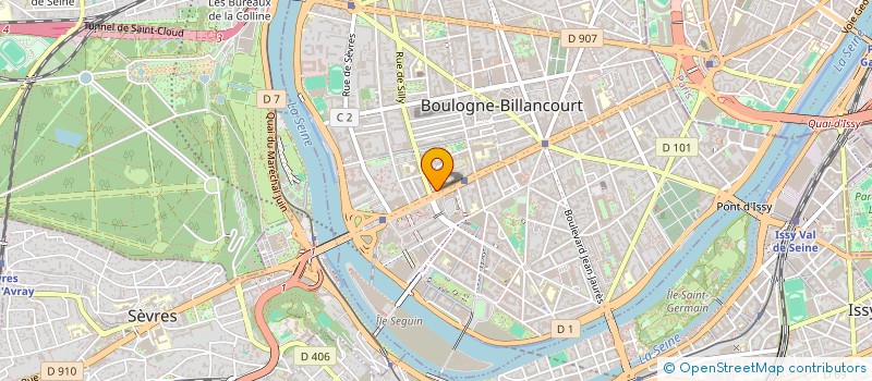 localisation de l'entreprise MESSAGIO à BOULOGNE-BILLANCOURT
