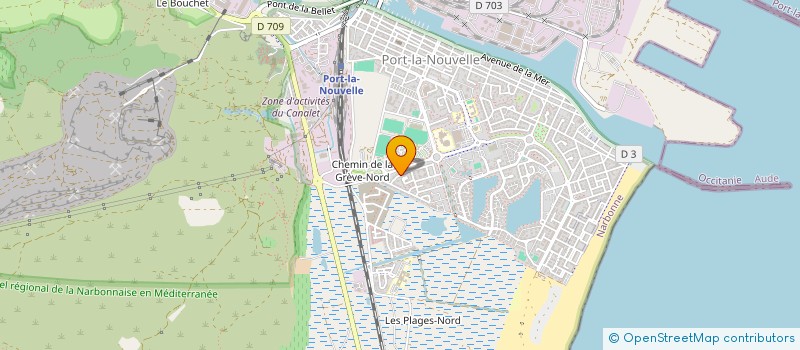 localisation de l'entreprise MESSALEX  PORT-LA-NOUVELLE