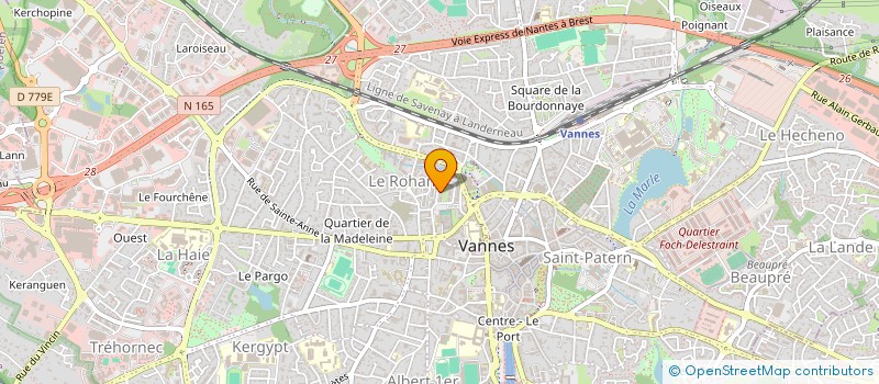 localisation de l'entreprise MESSALTI IMMO à VANNES