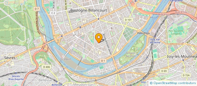 localisation de l'entreprise MESSAOUDI SALAH ET BOUCHEMLA KAMAL à BOULOGNE BILLANCOURT