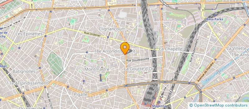 localisation de l'entreprise MESSAOUDI SARL  PARIS