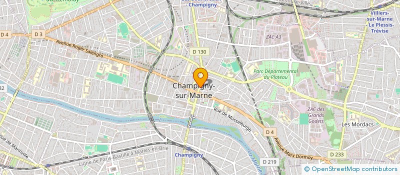 localisation de l'entreprise MESSEHA CORPORATION  CHAMPIGNY-SUR-MARNE