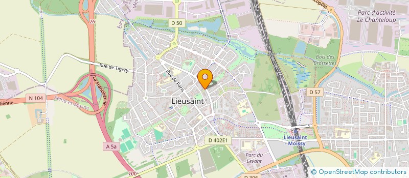 localisation de l'entreprise MESSEN  LIEUSAINT