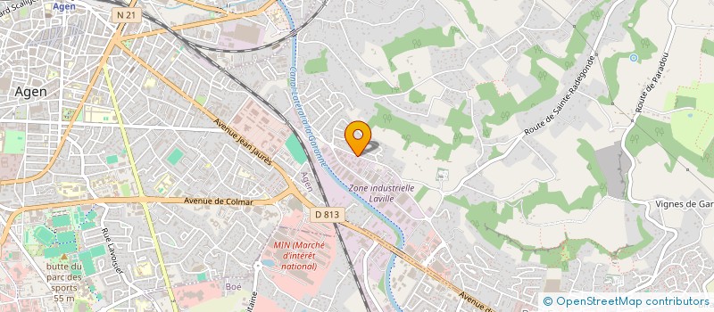 localisation de l'entreprise MESSENGER EXPRESS  BON-ENCONTRE