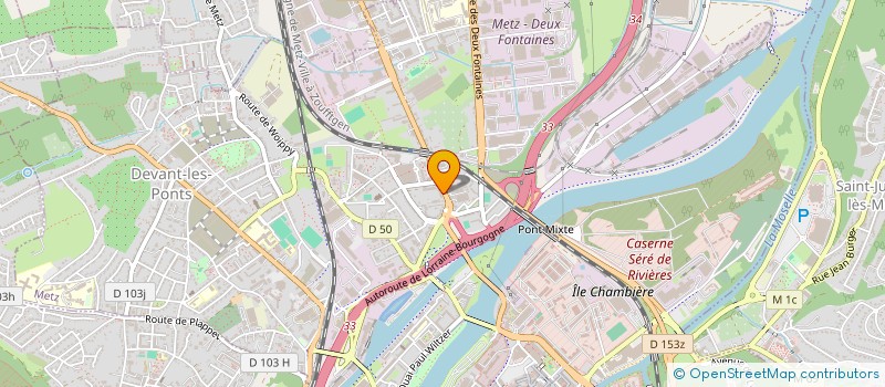 localisation de l'entreprise MESSEO  METZ