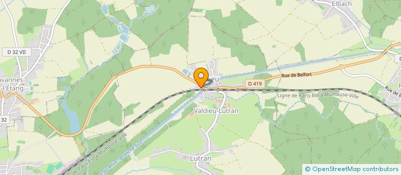 localisation de l'entreprise MESSERLIN INVESTISSEMENTS  VALDIEU-LUTRAN