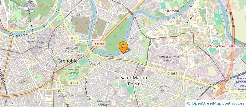 localisation de l'entreprise MESSERY LEMAN  SAINT-MARTIN-D'HERES