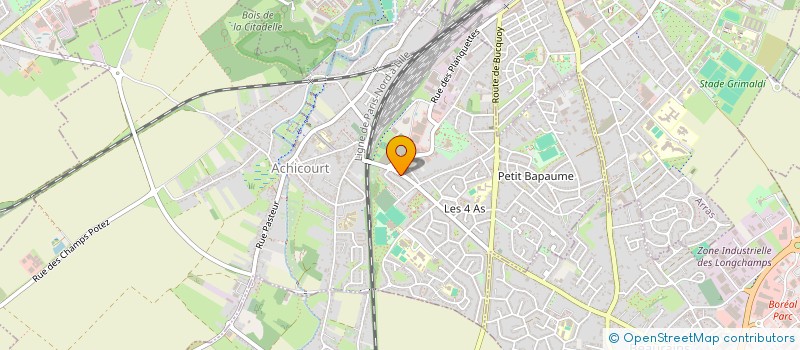 localisation de l'entreprise MESSI INGENIERIE ET CONSTRUCTIONS HAUTS DE FRANCE  ACHICOURT