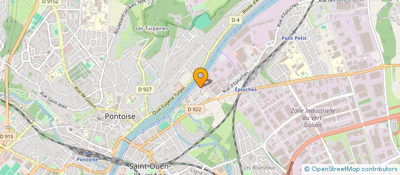 localisation de l'entreprise MESSI TRAVAUX ET MULTISERVICES à SAINT-OUEN-L'AUMONE