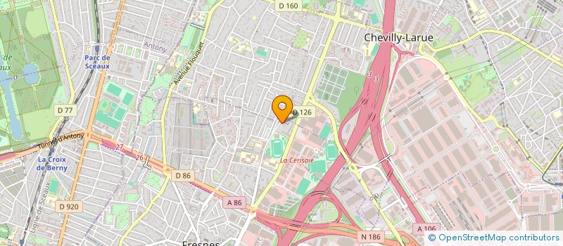 localisation de l'entreprise MESSIAH NETTOYAGE SERVICES à FRESNES