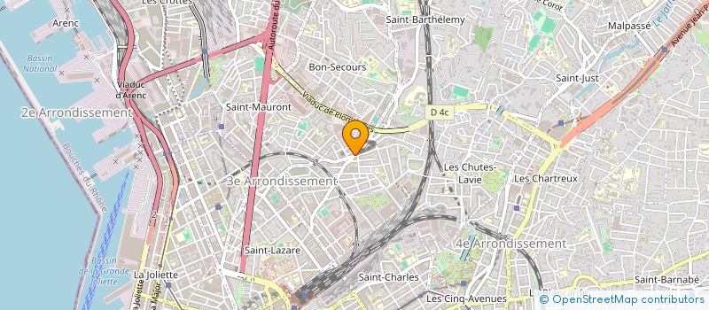 localisation de l'entreprise MESSIBAT à MARSEILLE