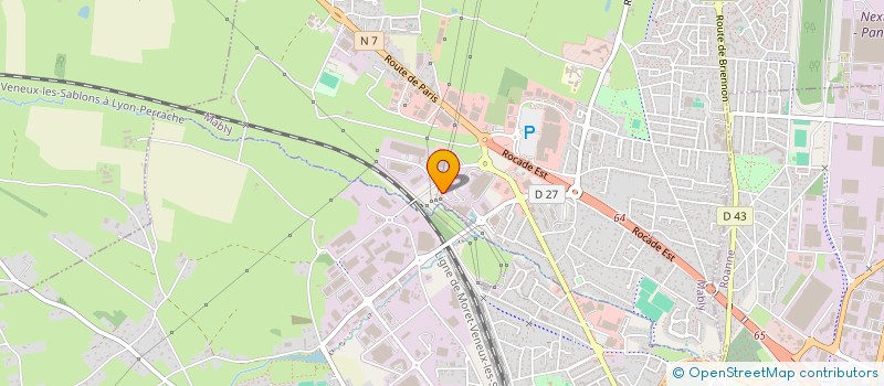 localisation de l'entreprise MESSIDOR  MABLY