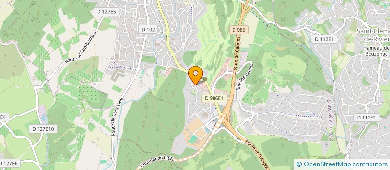 localisation de l'entreprise MESSIDOR  SAINT-GELY-DU-FESC