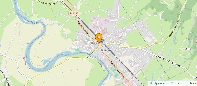 localisation de l'entreprise MESSIEURS BOURRAT PHILIPPE ET PIERRE  BALBIGNY