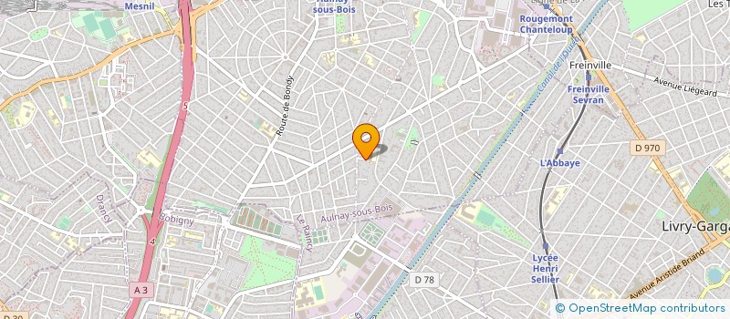 localisation de l'entreprise MESSIEURS BOUYESS YAHIA ET NAIT ALI ADDI à AULNAY SOUS BOIS