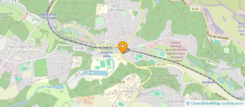 localisation de l'entreprise MESSIEURS DEMORE JEAN-CLAUDE ET DIDIER  JOUY-EN-JOSAS