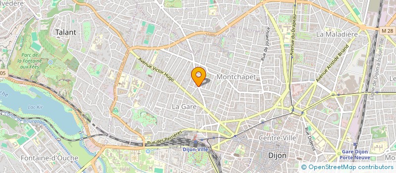 localisation de l'entreprise MESSIGNY à DIJON