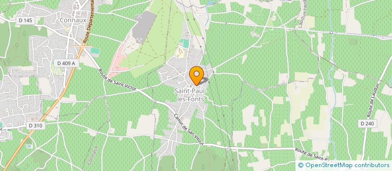 localisation de l'entreprise MESSIN  SAINT-PAUL-LES-FONTS