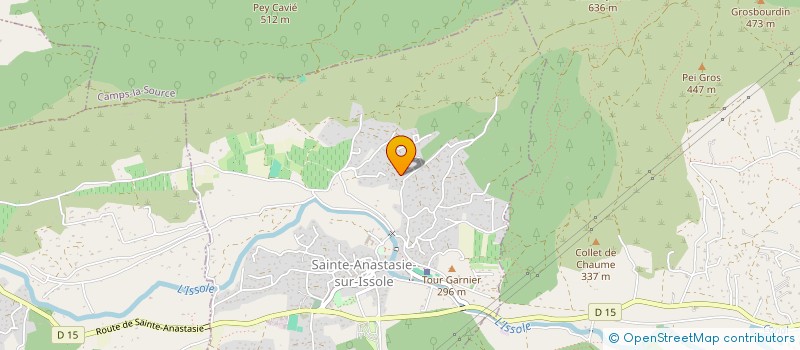 localisation de l'entreprise MESSINA CONSRUCTION  SAINTE-ANASTASIE-SUR-ISSOLE