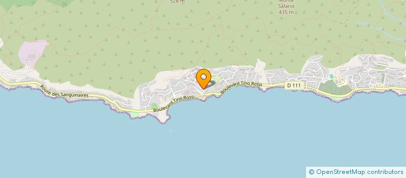 localisation de l'entreprise MESSINA FROID à AJACCIO