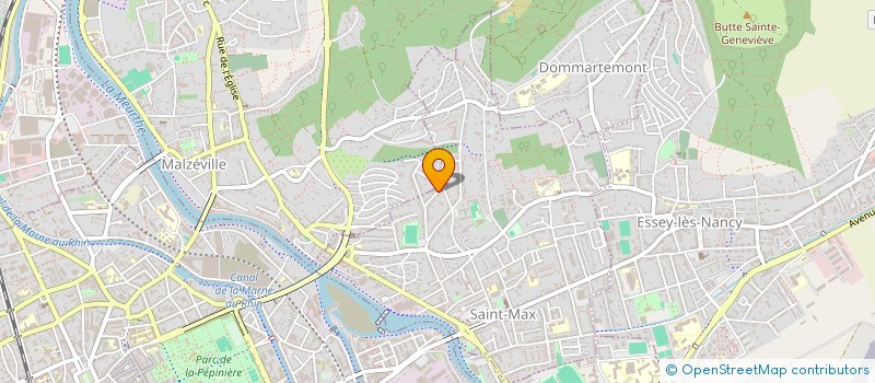 localisation de l'entreprise MESSINA PAM  SAINT-MAX